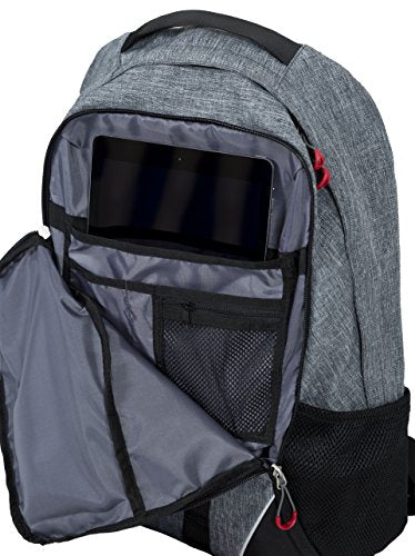 Trespass Rocka, Grey, Backpack 35L with 2 Shock Proof Compartments, Grey