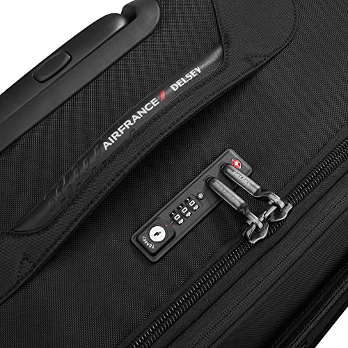 Delsey Paris New Destination Suitcase, 68 cm, 77 liters, Black