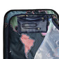 Ted Baker Flying Colours Small Trolley Spinner Suitcase with Front Pocket and USB Smart Feature, Blush Pink