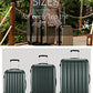 HAUPTSTADTKOFFER - Alex - Luggage Suitcase Hardside Spinner Trolley 4 Wheel Expandable, 65cm, TSA, dark green