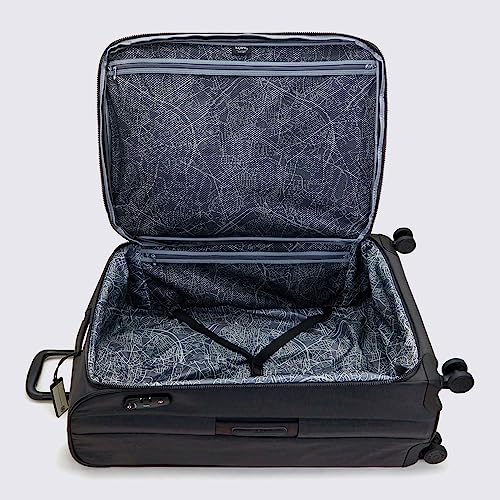 Kipling New YOURI Spin L, Large Expandable Spinner, 76cm, 100 L, Black Noir
