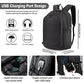 Travel Laptop Backpack Water Resistant Anti-Theft Bag with USB Charging Port and Lock 14/15.6 Inch Computer Business Backpacks for Women Men College School Student Gift,Bookbag Casual Hiking Daypack