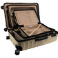 Hauptstadtkoffer Boxi - Hartschalen-Koffer Koffer Trolley Rollkoffer Reisekoffer TSA, 4 Rollen, Hand Luggage 65 Centimeters 70 Gold