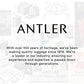 ANTLER - Cabin Suitcase - Clifton Luggage - Size Cabin, Taupe - 20x40x55, Lightweight Suitcase for Travel & Holidays - Spinner Carry On Suitcase with 4 Wheels & Twist Grip Handle - TSA Approved Locks