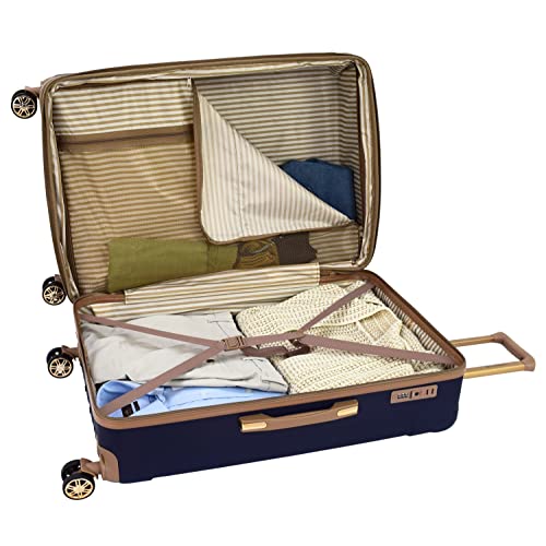 LONDON FOG Northbridge 28" Expandable Hardside Spinner Midnight, 28 Inch, Midnight, 71.12 cm, Northbridge 28" Expandable Hardside Spinner Midnight