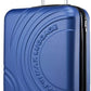 Cabin Max 55x40x20 cm Velocity Carry On Suitcase (Expandable 55x40x25cm) 4 Wheel Luggage Cabin Bags Suitable for Ryanair, Easyjet, Jet 2, BA, Iberia, Vueling (Midnight Blue)
