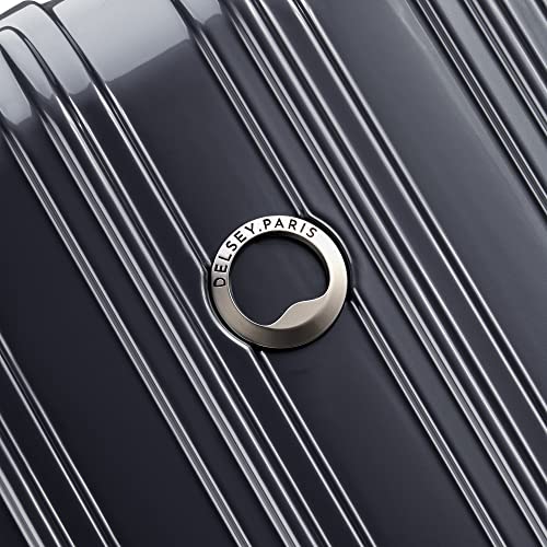 DELSEY PARIS - HELIUM AERO - Large Rigid Suitcase - 81x53x32cm - L - Grey carbone