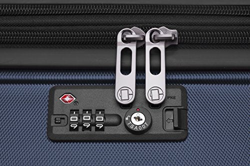 HAUPTSTADTKOFFER - X-Berg - Luggage Suitcase Hardside Spinner Trolley 4 Wheel Expandable, TSA, 75 cm, Darkblue mat
