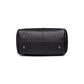 Miss Lulu Leather Look 2 In 1 Bucket Handbag - Black