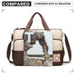 Miss Lulu Polyester 5 Pcs Set Maternity Baby Changing Bag Dot - Brown