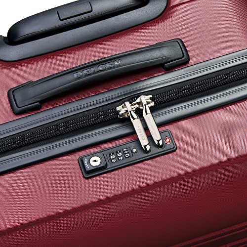 DELSEY PARIS - SEGUR 2.0 - Extra Large Rigid Suitcase - 79x50x34 cm - 109 liters - XL - Red