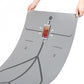 Kono TPE Non-Slip Classic Yoga Mat - Grey