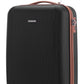 HAUPTSTADTKOFFER - Wannsee - Set of 3 Hard-side Luggages Trolley Hardside Suitcase 4 Wheel Spinner, TSA Lock, (S/M/L), Black