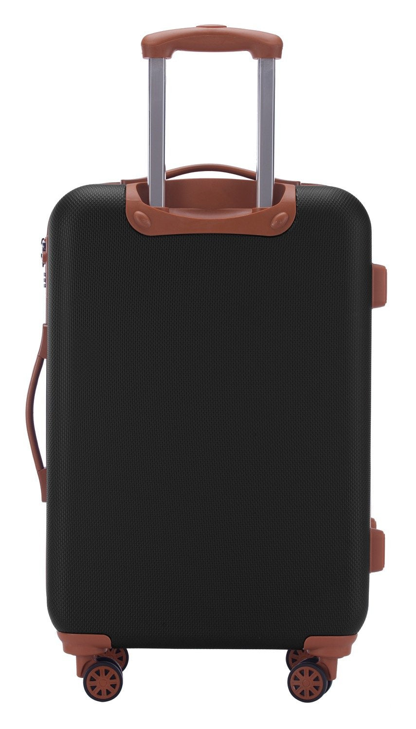 HAUPTSTADTKOFFER - Wannsee - Set of 3 Hard-side Luggages Trolley Hardside Suitcase 4 Wheel Spinner, TSA Lock, (S/M/L), Black