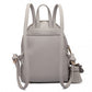Miss Lulu Leather Look Small Fashion Backpack