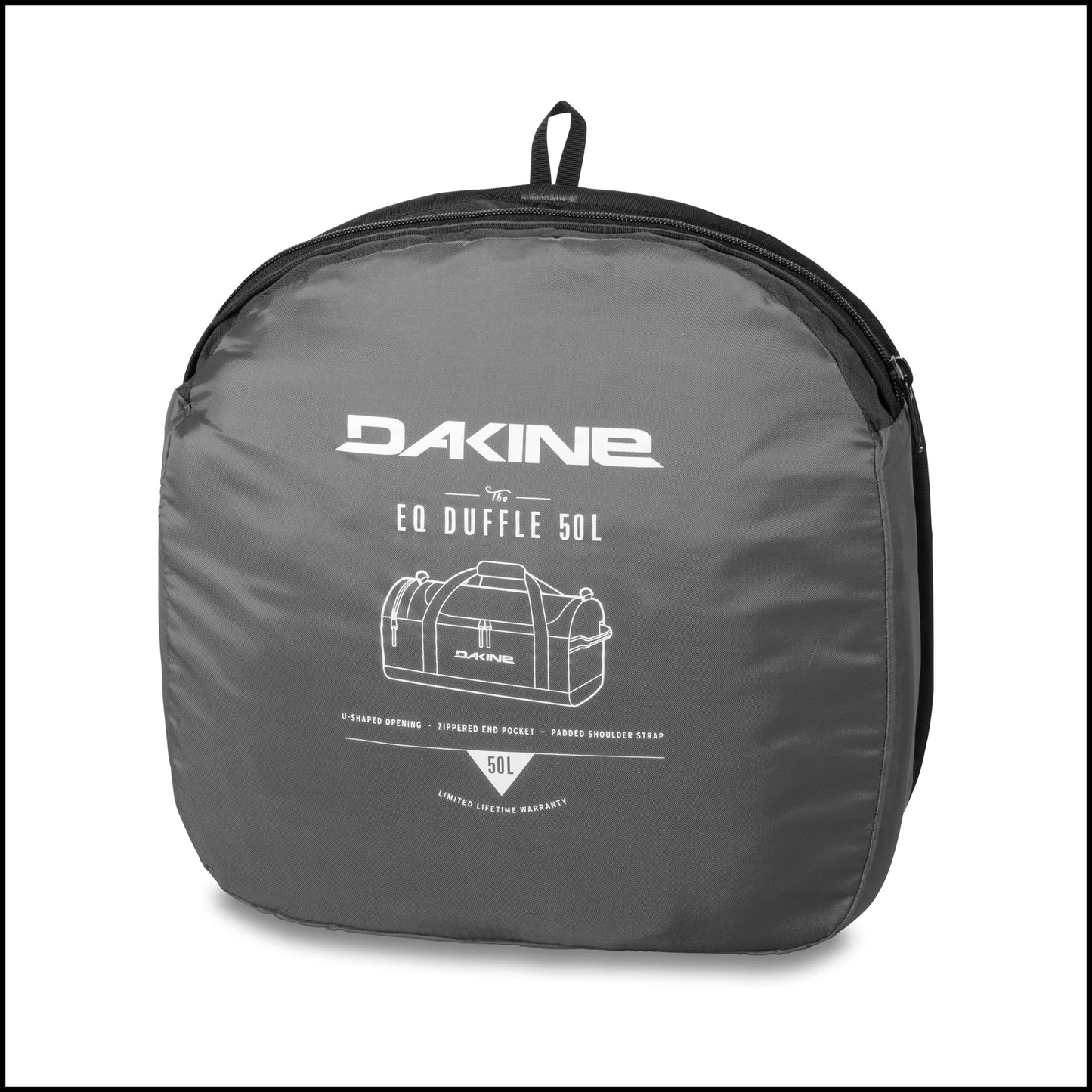 Dakine Sac de sport EQ Duffle, 35 litres, sac de sport pliable avec zip double curseur et bandoulière - sac de voyage et sac de sport confortable et robuste