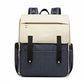 Kono Multi Compartment Baby Changing Backpack With USB Connectivity - Navy