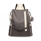 Miss Lulu Two Way Anti-Theft Backpack With Pom Pom Pendant