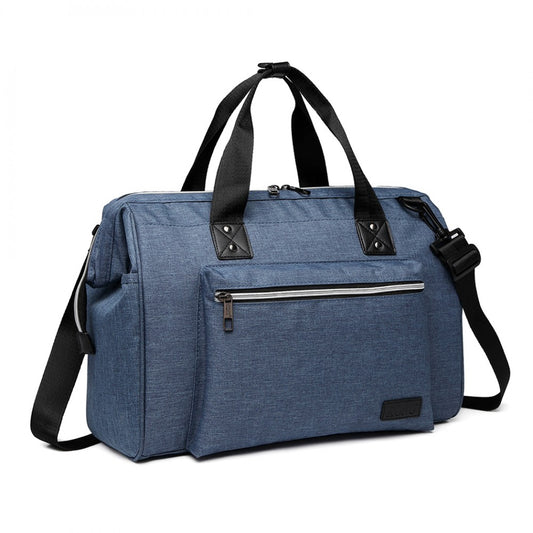 Kono Maternity Baby Changing Bag Shoulder Travel Bag Blue