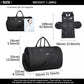 Kono Travel Suit Garment Duffle Bag - Black