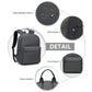 Kono Large Functional Basic Backpack - Dark Grey