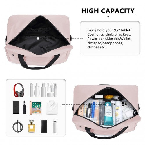 Kono Multi Purpose Men's Shoulder Bag - Pink