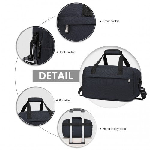 Kono Multi Purpose Men's Shoulder Bag - Dark Blue