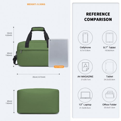 Kono Multi Purpose Men's Shoulder Bag - Green