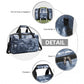 Kono Structured Travel Duffle Bag - Cloudy Blue