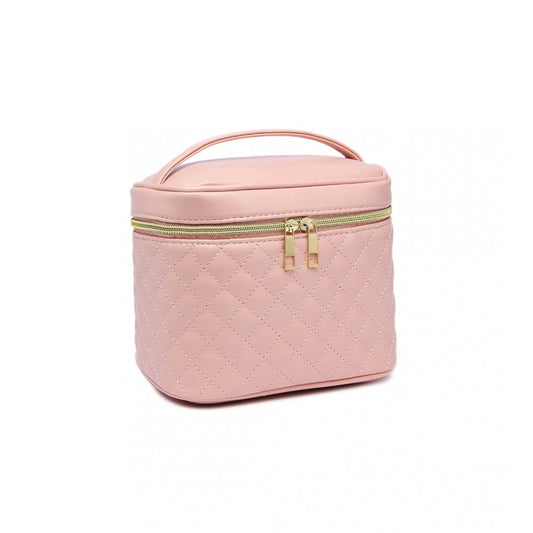 Miss Lulu Make-Up Organiser Storage Bag - Pink