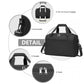 Kono Structured Travel Duffle Bag - Black