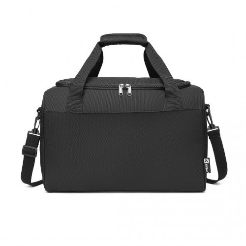 Kono Structured Travel Duffle Bag - Black