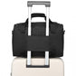 Kono Structured Travel Duffle Bag - Black