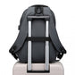 Kono Leisure Water-Resistant Functional Backpack - Grey