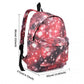 Miss Lulu Large Backpack Universe - Red