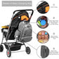 Kono Large Capacity Multi Function Baby Diaper Backpack Grey