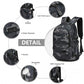 Kono Business Laptop Backpack With USB Charging Port - Camo