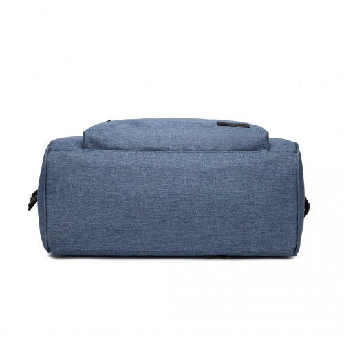Kono Maternity Baby Changing Bag Shoulder Travel Bag Blue