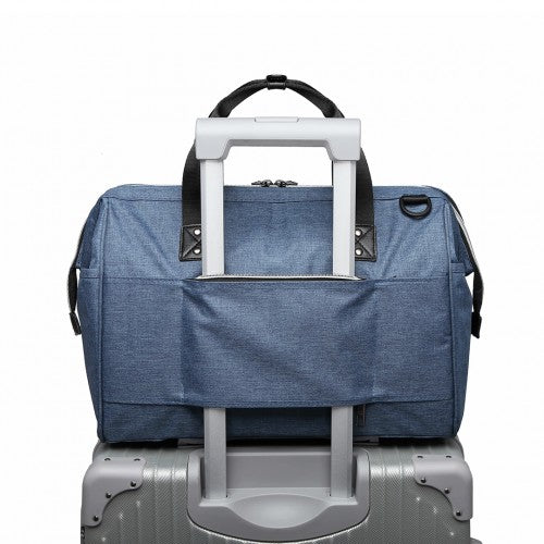Kono Maternity Baby Changing Bag Shoulder Travel Bag Blue
