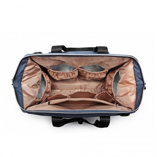 Kono Maternity Baby Changing Bag Shoulder Travel Bag Blue