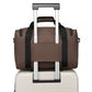 Kono Structured Travel Duffle Bag - Brown