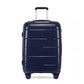 Kono 28 Inch Hard Shell PP Suitcase - Navy