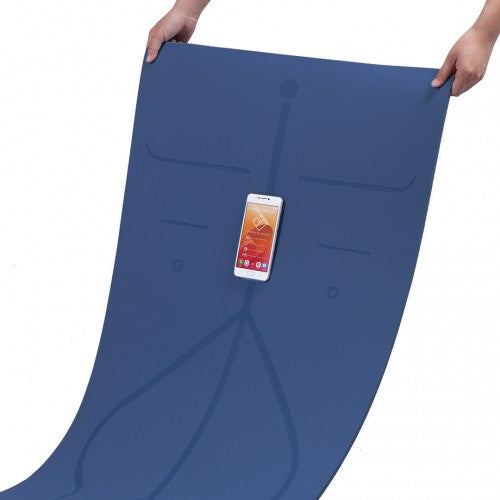 Kono TPE Non-Slip Classic Yoga Mat - Navy