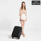 Kono 24 Inch Hard Shell PP Suitcase - Black