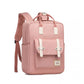 Kono Casual Daypack Lightweight Backpack Travel Bag - Pink