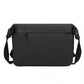 Kono Modern PVC Coated Water Resistant Crossbody - Black