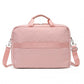 Kono Water-Repellent Elegant Quilted Laptop Bag - Pink