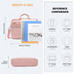 Kono Water-Repellent Elegant Quilted Laptop Bag - Pink