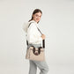 Kono Waterproof Multi-Functional Handbag Cross Body Bag - Grey