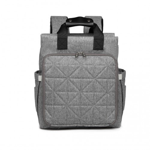 Kono Simple Lightweight Maternity Changing Bag - Grey